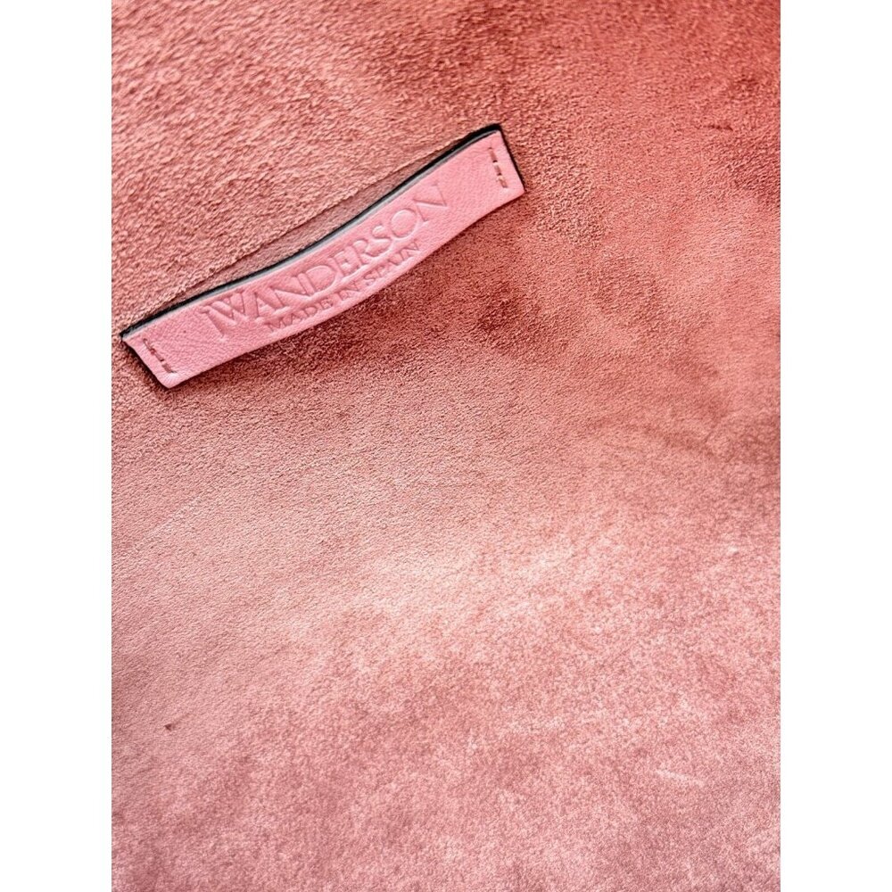 Jw Anderson Medium Leather Chain hobo bag - Pale Pink - Picture 14 of 16